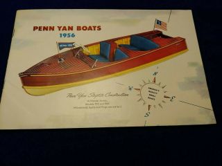 1956 Penn Yan Boats Boat Brochure