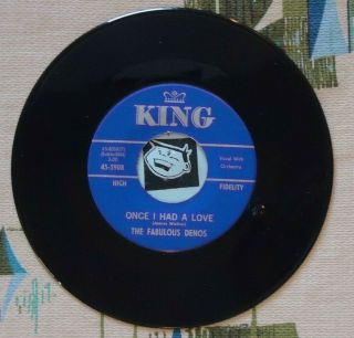 The Fabulous Denos 45 Once I Had A Love / Bad Girl 1964 King Soul Vg,