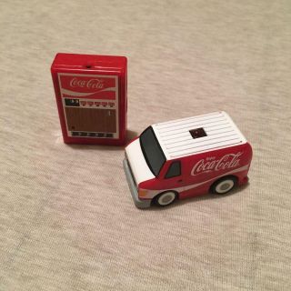 Coca Cola Mini Radio Control 1970s Delivery Van Bending Machine