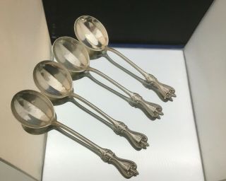 4 Towle Old Colonial Bullion Spoons 5 "