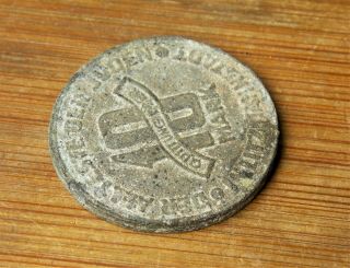 german/jewish coin,  10 mark,  Ghetto coin,  1943,  WWII,  WW2 3