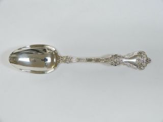 King Edward Whiting Solid Sterling Silver Serving Tablespoon 8 1/2 " 60 Grams