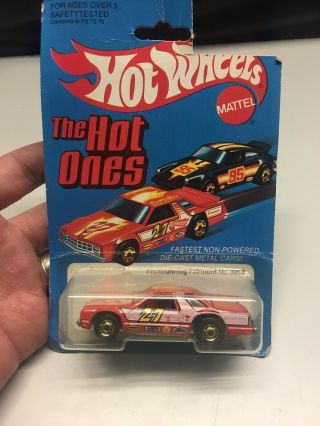 1981 Hot Wheels The Hot Ones Red Front Runnin 