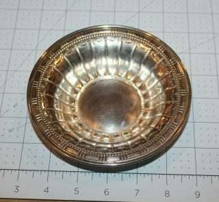 Vintage Gorham 1706 Sterling Silver Nut Dish 5 5/8 " 2.  44 Troy Oz.