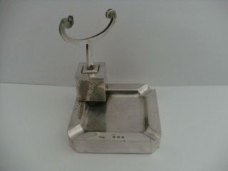 Solid Silver Ashtray Birmingham 1932