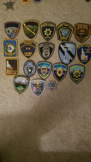 17 Patches From Sheriff 