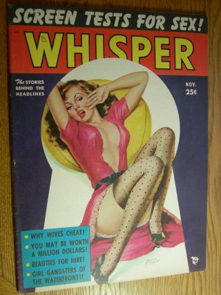 Whisper V6 3 1952 Fine Gga Peter Driben Cover Look