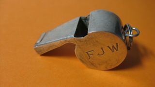 Sterling Silver Tiffany & Co.  Plain Whistle