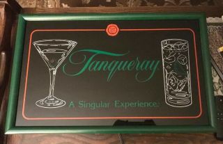 Tanqueray A Singular Experience Lighted Bar Sign - Shape
