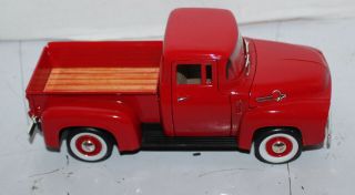 National Motor Museum 1956 Ford F - 100 Pickup Truck Red 1:32 3