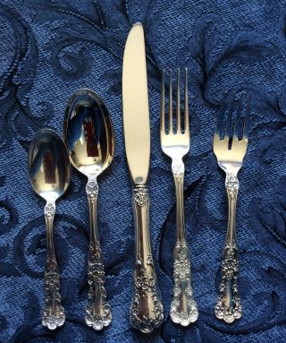 Gorham Buttercup Sterling Silver 5 - Piece Place Setting