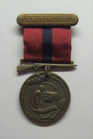 Vintage Wwii U.  S.  Marine Corps Good Conduct Military Medal