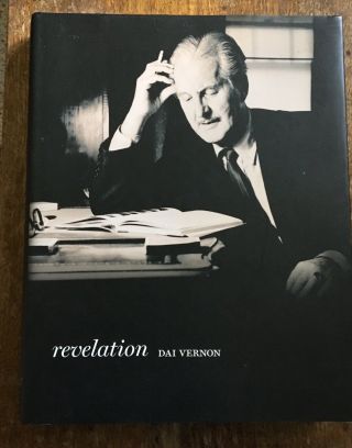 Revelation By Dai Vernon - Book Signed By Mike Caveney