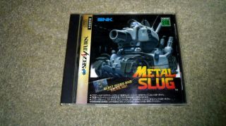 Metal Slug Sega Saturn Ss Japanese Japan Video Games Complete