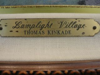 THOMAS KINKADE LAMPLIGHT VILLAGE 2470/4950 31 1/2 