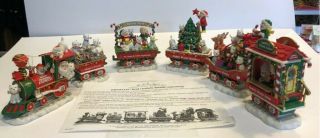 Danbury The Westie Christmas Express Train Retired