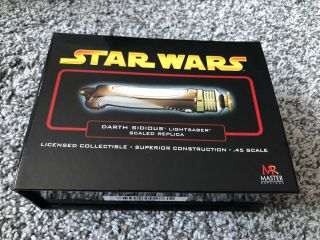 Master Replicas Darth Sidious Sw - 315 Star Wars Lightsaber.  45 Epiii Rots Sith