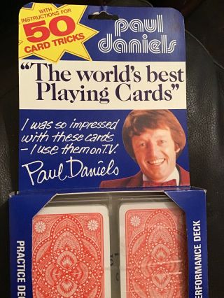 Paul Daniels The Worlds Best Playing Cards