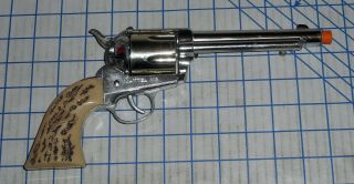 Vintage 1960 Mattel “shootin’ Shell.  45” Cap Pistol No.  662 The Big One Parts