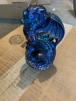 Windstone Editions Peacock Young Dragon (retired) Pena 