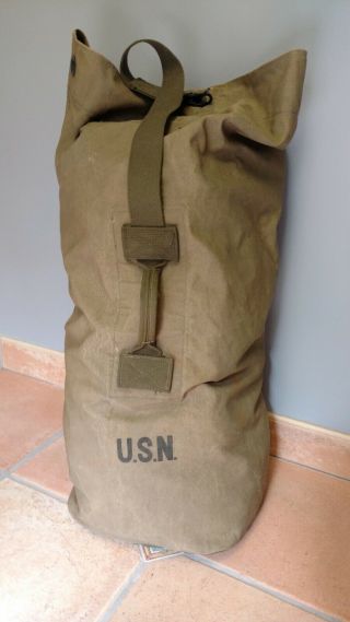 Us Navy Canvas Bag – Tweedies 1944,  Wwii,  Usn