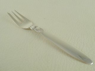 Cactus By Georg Jensen Sterling Silver 5 1/8 " Pastry Fork (s) No Monogram
