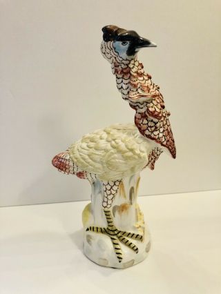 Chelsea House Port Royal Ceramic Porcelain Bird Figurine Italy Rare Find