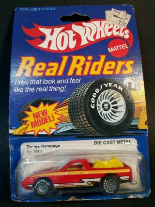 Vintage 1982 Hot Wheels Real Riders Dodge Rampage No.  5903