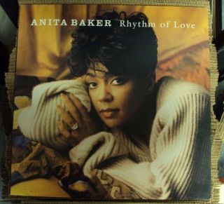 Anita Baker Rhythm Of Love Lp Oop Rare Mid - 90 