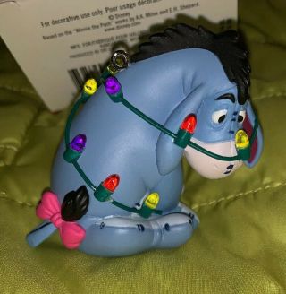 Totally Tangled Eeyore 2014 Hallmark Disney Ornament Winnie The Pooh Christmas