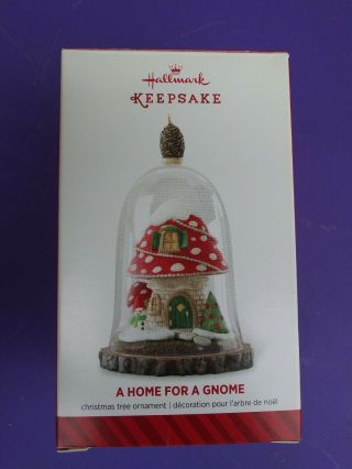 Hallmark Keepsake A Home For A Gnome Christmas Tree Ornament 2014