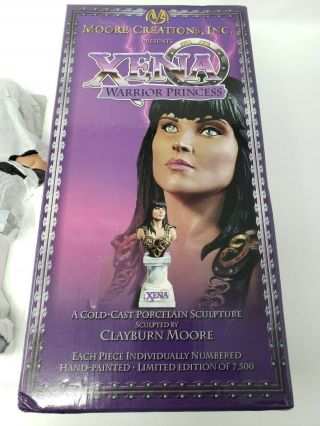 Xena - Limited Edition Cold Cast Porcelain Sculpture Statue Moore Creations 414