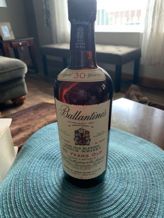 Ballantines 30 Year Old Blended Scotch Whiskey George Ballantine & Son Limited