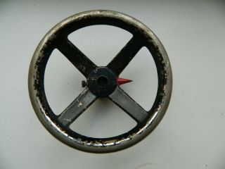 Vintage Engineering Cast Iron Control Wheel (steam Punk)