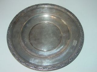 Reed And Barton Sterling 9 1/2 " Plate X531