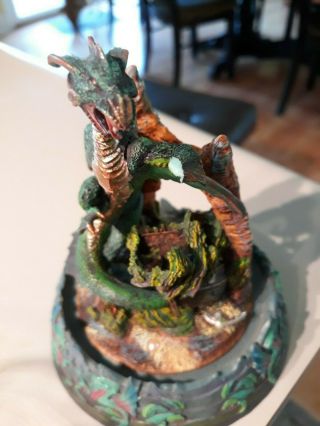 Franklin Michael Whelan Complete Set Of Dragon Statues