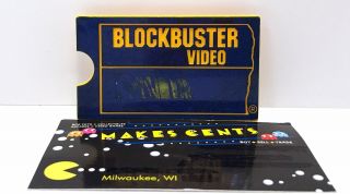 1980s Blockbuster Video Employee Name Tag Badge Vintage Rare