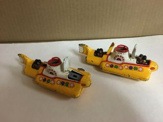 Corgi Toys Vintage 803 The Beatles Yellow Submarine x2 Spares Repair Restoration 2