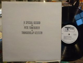 Pete Townshend And Thunderclap Newman A Special Record Vinyl Lp Promo The Who
