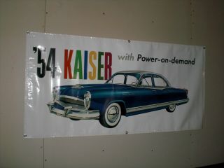 1954 Kaiser Manhattan Banner -