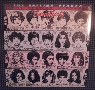 Rare The Rolling Stones Some Girls 12 " Vinyl Record Lp 10 Off 3 Items