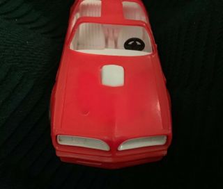 Vintage 1970s Gay Toys Inc Plastic Red Sports Car 3