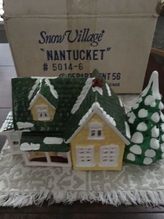 Dept 56 Nantucket Cottage 5014 - 6