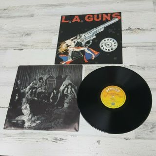 La Guns Album Lp Cocked And Loaded Record Vinyl Mercury 838 592 - 1