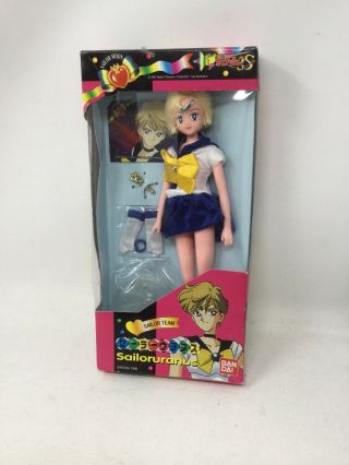 Sailor Moon S Uranus Haruka Figure Dolls Bandai Vintage 1996
