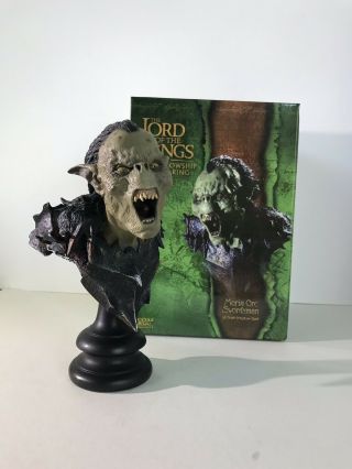 Sideshow Weta Lord Of The Rings Moria Orc Swordsman Bust -