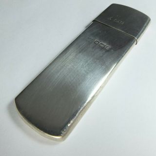Antique Edwardian Solid Silver Needle Case Holder/Etui Elegant Plain Needle Case 3