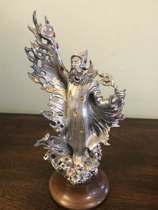 " Fire Wizard " Perth Pewter Figurine James Lane Casey (le 143/2500)