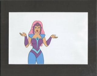 She - Ra Princess Of Power Glimmer Animation Cel And Drawing From Filmation 1980s