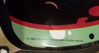 Rare Vintage Coca - Cola Metal Contour Bottle Sign TM Registered and Bottle Patent 3